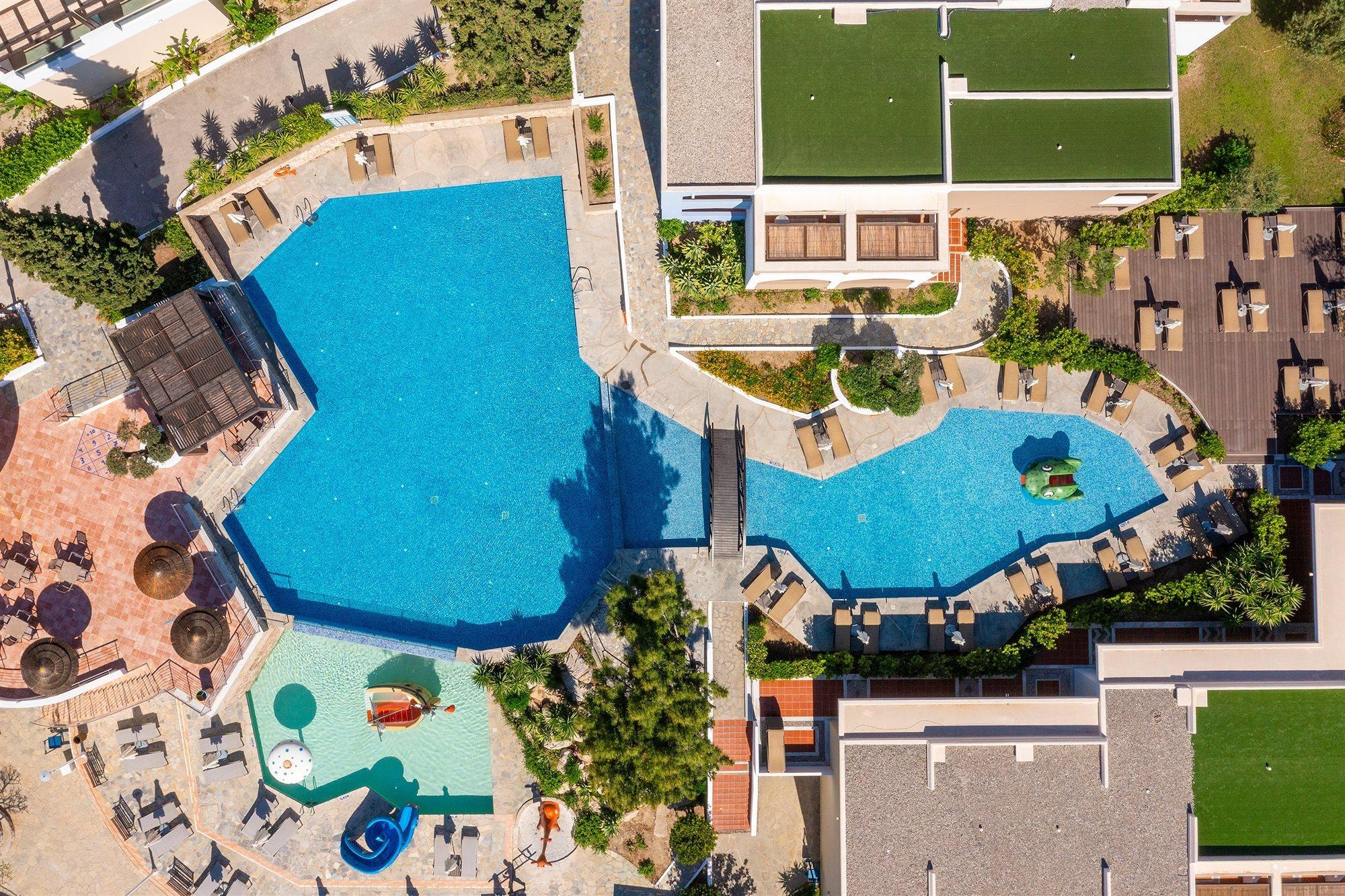 Porto Angeli Hotel Архангелос Екстериор снимка